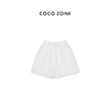 COCO ZONE2024“云朵短裤”白色松紧腰休闲运动短裤显瘦百搭裤子CC2B0496 商品缩略图1