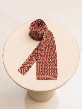 Kenji Kaga 针织领带