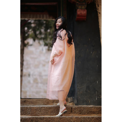【2026东衣作】无事小神仙（西藏粉）-连衣裙（23707145弗肯红） 商品图2