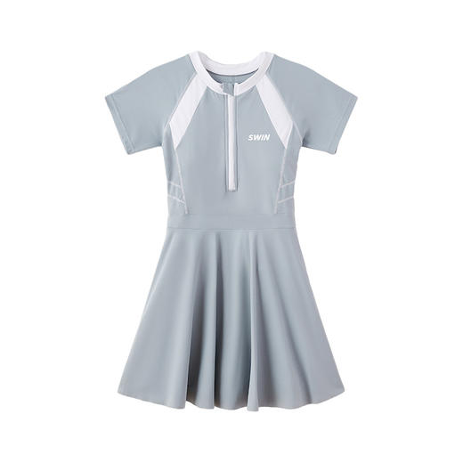 【女士泳衣夏 保守高腰连体泳装】微胖大码 遮肉显瘦泡温泉 海边度假 国庆节出游 商品图4