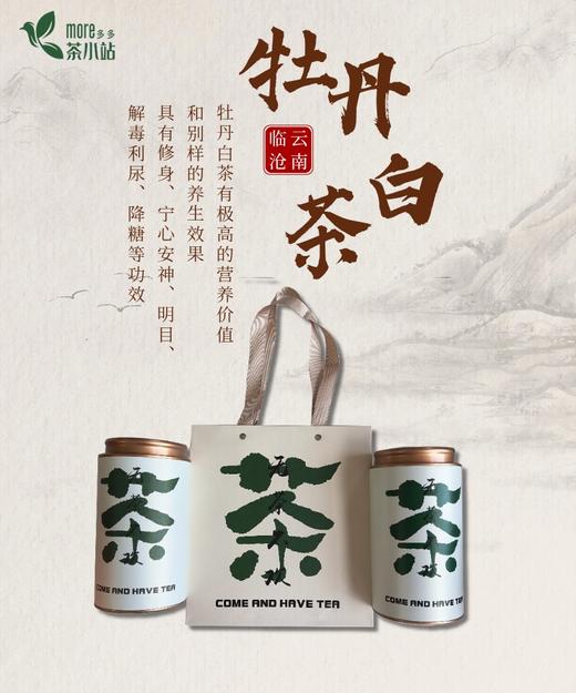 云南临沧普洱  牡丹白茶  200g/套 商品图0