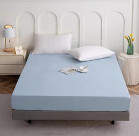 多喜爱 四季多用床笠  150*200CM  蓝/灰【30CM加高笠围】【360度全包裹】透气清爽 舒适好眠