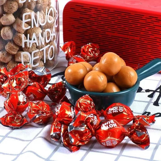 KDV俄罗斯原装进口榛仁浆夹心糖果诺塔喜糖年货节糖果休闲零食500g 商品图5