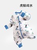 i-baby春夏四层纱布恒温分腿睡袋-虎鲸戏水110 商品缩略图0