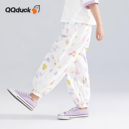 【清仓捡漏】【120-165】【可可鸭】女童夏季防蚊裤轻薄碎花裤子 商品图8