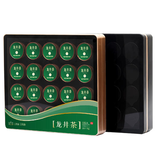 【2025年新茶！下单立即发货】悠谷春 明前精品龙井茶 春贡小罐 20罐*5g 礼盒装 商品图7