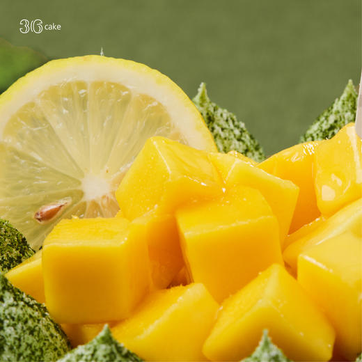 春野芒芒· 抹茶香芒麻薯蛋糕 | 36 CAKE 商品图2