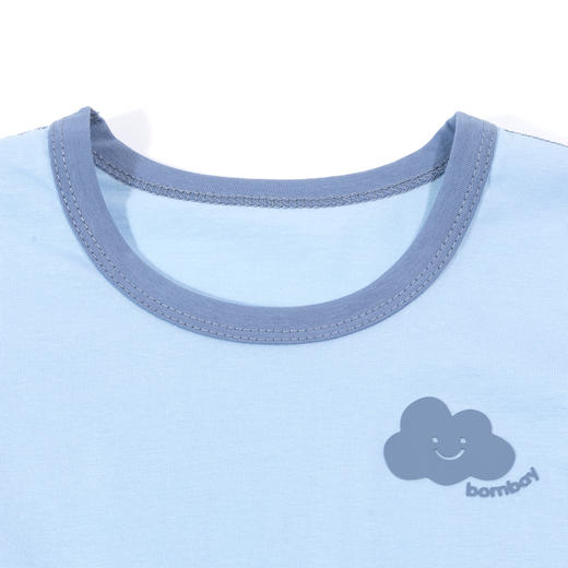 贝贝怡儿童家居服套装男童睡衣夏季长袖长裤女孩薄款夏装ZB1DT035 商品图6