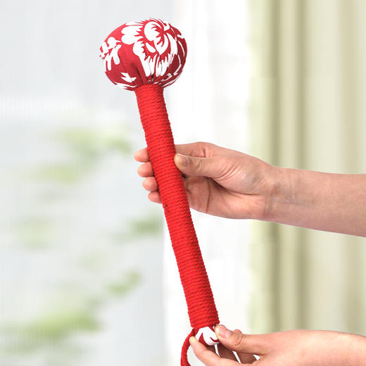 韵舒雅艾草经络拍打按摩锤 优选布料 手工包料 手持拍打 舒缓压力 商品图3