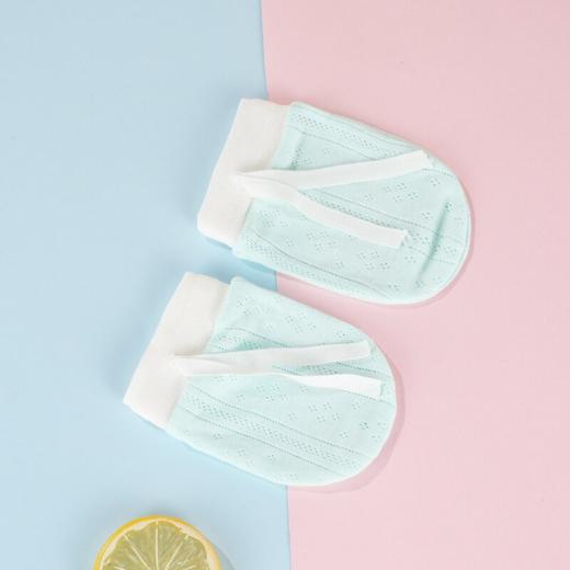 【新生儿防抓伤神器！】婴儿纯棉防抓手套0-12个月宝宝透气轻薄防护手套新生儿防啃咬薄款 商品图8