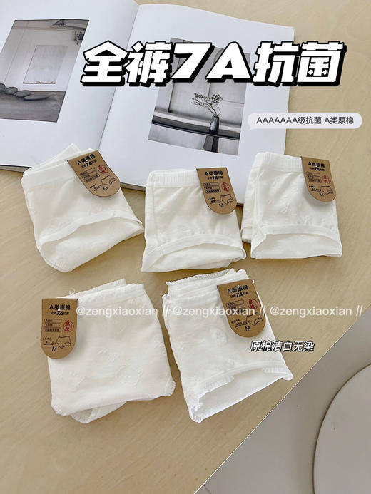 <曾小咸推荐>  【贴身衣物不退不换】7A级棉内裤  商品图12