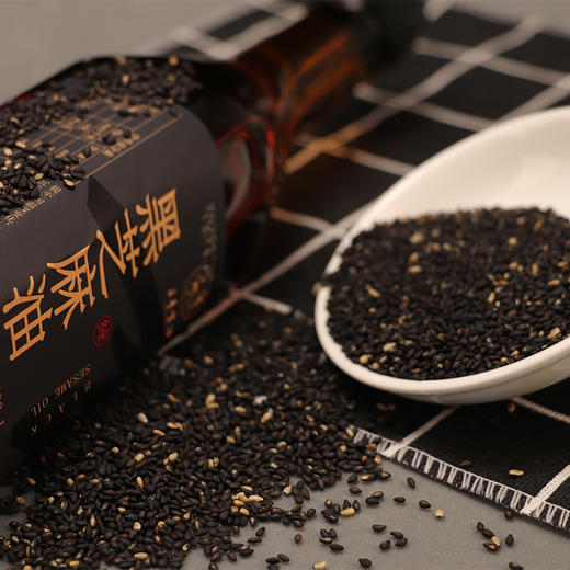 三丰香油 有机纯黑芝麻油小磨香油拌菜蘸料调味品食用油 227ml 商品图3