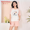 【商场同款】熳洁儿 96%棉透气圆领短袖短裤套装夏季卡通印花清新24203223 商品缩略图5