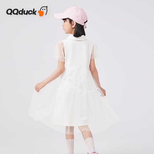【120-165】【可可鸭】女童夏季网纱连衣裙 商品图7