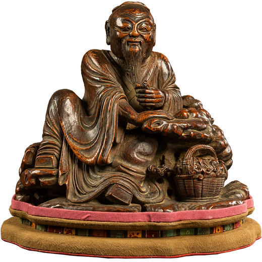 清 竹雕孙思邈人物摆件 商品图5