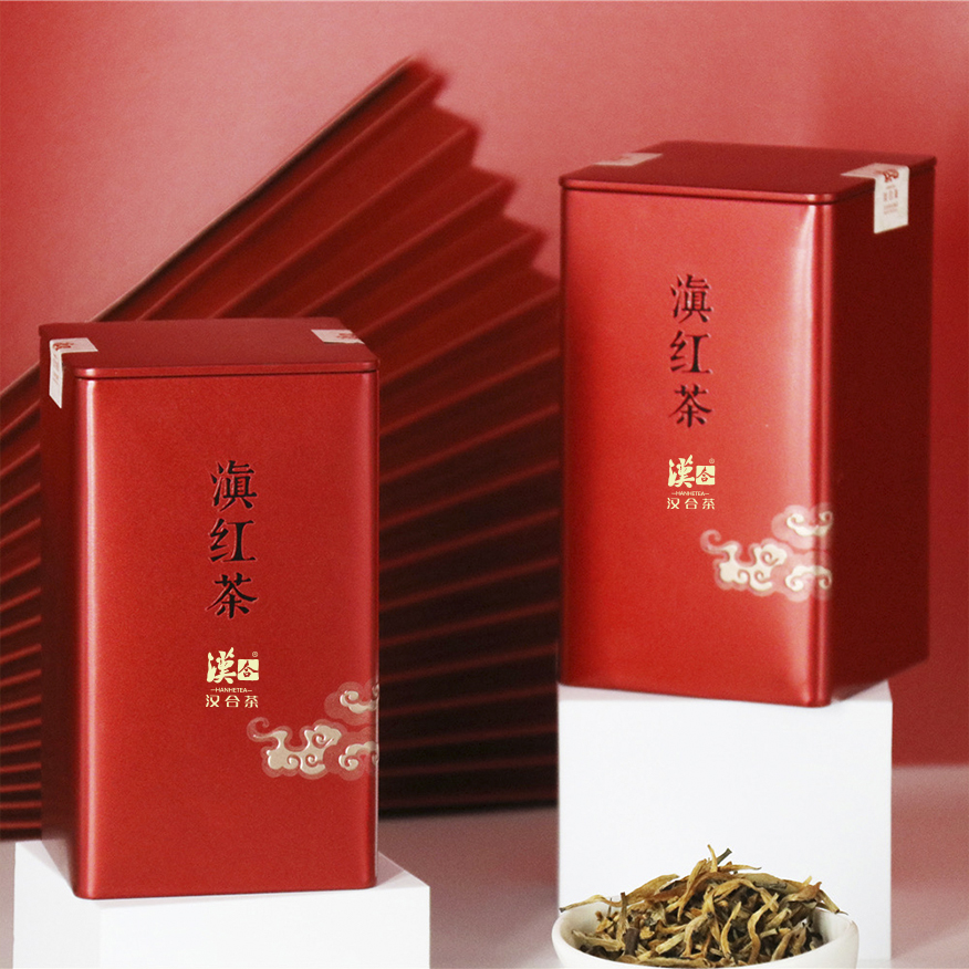 汉合茶 滇红茶 特级 云南 金芽滇红 蜜香100g