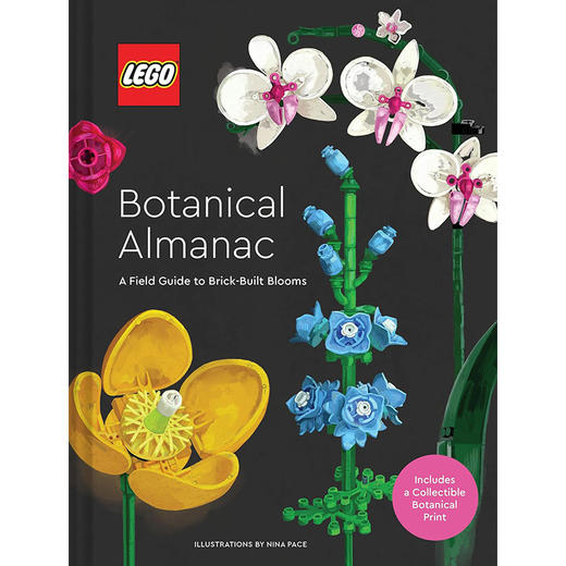 乐高植物年鉴：花卉拼搭指南 英文原版 LEGO Botanical Almanac: A Field Guide to Brick-Built Blooms 商品图0