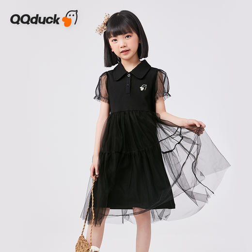 【120-165】【可可鸭】女童夏季网纱连衣裙 商品图2