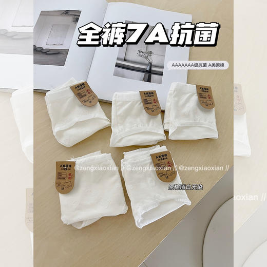 <曾小咸推荐>  【贴身衣物不退不换】7A级棉内裤  商品图0