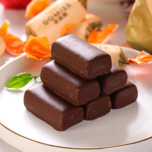 KDV俄罗斯原装进口巧克力涂层土豆夹心糖500g/袋 休闲零食 商品图1