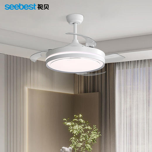 迎春风扇灯-升级款四叶 商品图3