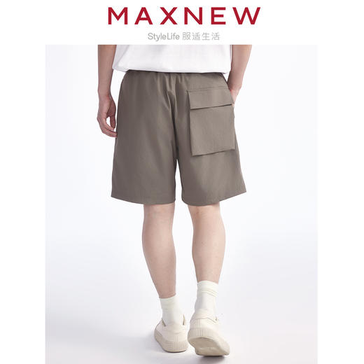 【短裤】男装休闲速干宽松五分裤 1N2114203 商品图2