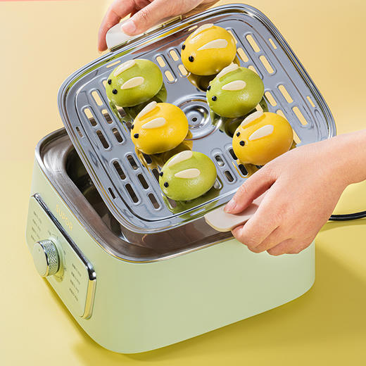 九洲丰园有机儿童卡通奶黄包210克（6只） 商品图1