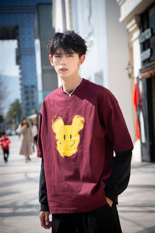 S415812031卡通印花短袖T恤 商品图0