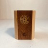 方圆笔筒  “方圆”乌木嵌铜花片笔筒 日常办公 商品缩略图2