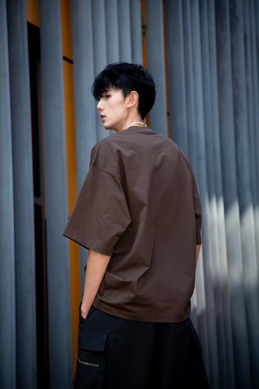 S415812043小猫主题印花短袖T恤 商品图13