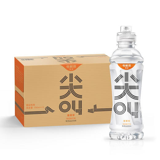 尖叫等渗电解质饮料海盐柚子味550ml 商品图0