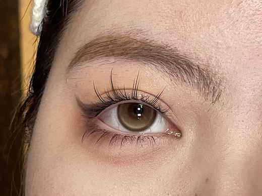 wecute 蜂窝奶茶 日抛 十片 14.2mm 参考着色 13.4mm 基弧 8.6 含水 40% 新锐国货 商品图2