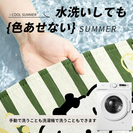 【醒粉福利9.9元起】夏季冰丝坐垫  冰垫卡通透气夏天防滑坐垫 商品图2