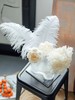 白色鸵鸟羽毛（30-35cm） 商品缩略图2