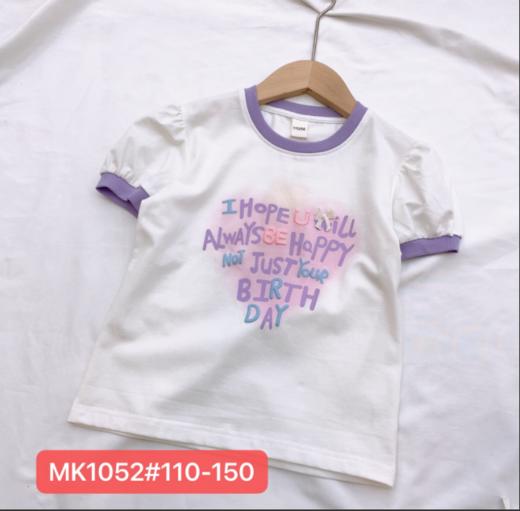 【新上架】木佑果夏MK1052女中童短袖TF240228 商品图0