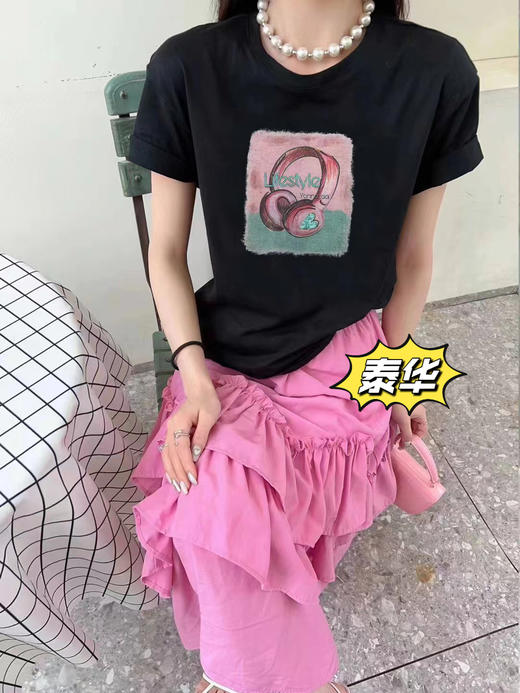 女圆领短T712 商品图2