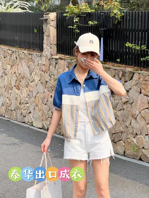 女短袖衬衣6665 商品图4