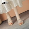 ZHR则则水钻仙女凉鞋2024夏季新款时尚百搭平底凉鞋沙滩女鞋法式 商品缩略图7