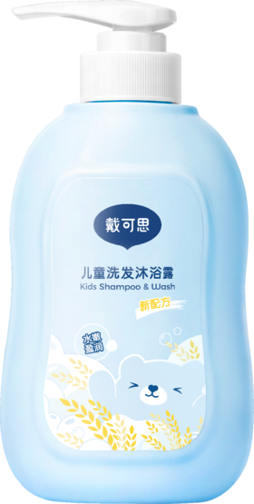 戴可思儿童洗发沐浴露500ml-3068
