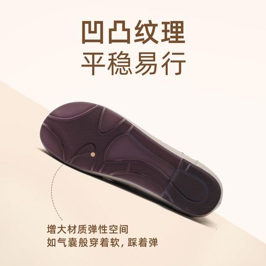 信诺 真皮透气女鞋 2024新款夏季镂空单鞋妈妈鞋软底中老年人凉鞋24C1980-012 商品图3