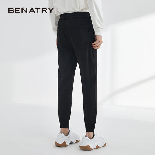 贝纳川新款男士休闲裤韩版修身小脚裤EAY132002402 商品图4