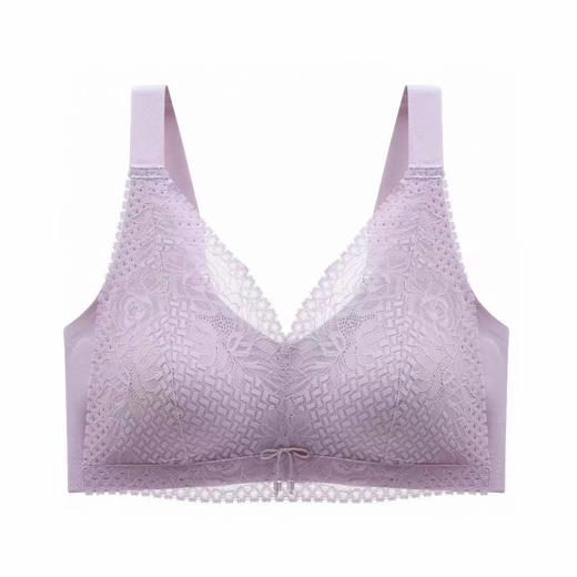 【大码大红新品内衣，泰国乳胶杯】性感镂空蕾丝，深V聚拢，大胸显瘦，尽显胸器完美，聚拢、收副乳，性感、优雅、舒适，内外兼修，快来拥有吧！ 商品图11