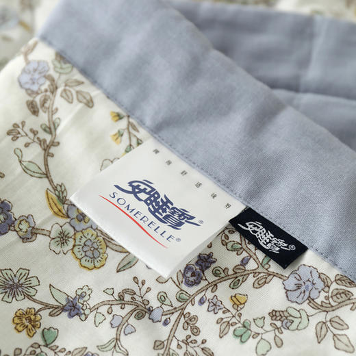 【春上新】10楼 安睡宝 全棉双层纱棉花夏被-悦柔 吊牌价1299-1599元 活动价399-499元 商品图4