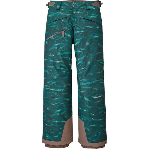 patagonia 巴塔 Boys' Insulated Snowshot Pants男女款滑雪裤 商品图1