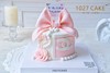 1027CAKE | 翻糖蝴蝶结 粉色系小香风 山茶花 商品缩略图1