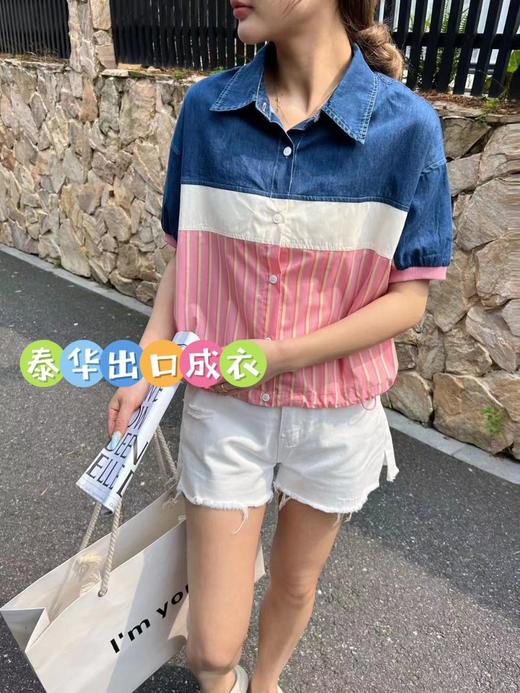 女短袖衬衣6665 商品图5