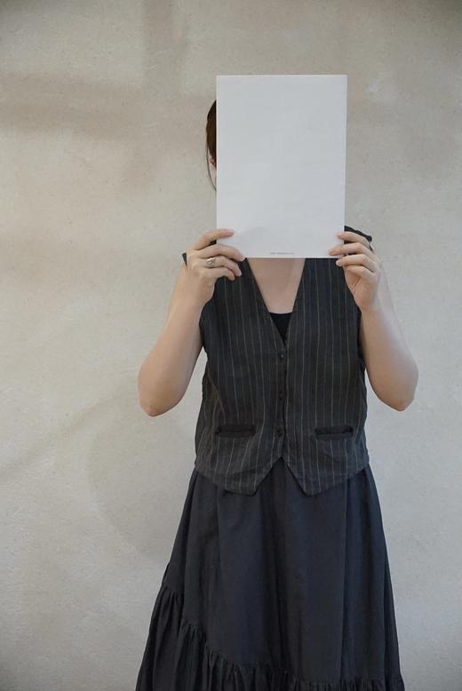 elsa esturgie 休闲灰黑细纹马夹 商品图6