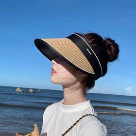  这顶空顶防晒帽，实力抗黑，巨显脸小！阻挡99%紫外线，炸街神器！ 