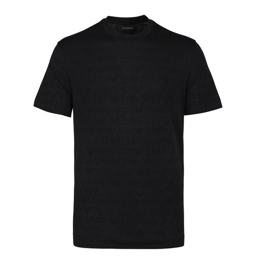 【特惠秒】Emporio Armani 男士全棉针织雕花logo商务休闲短袖T恤 11898 商品图13