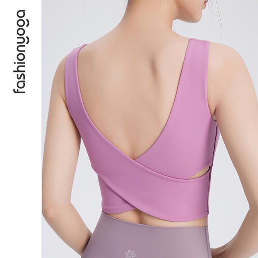 【特卖不退换】FC14213小方领V字背背心 商品图2